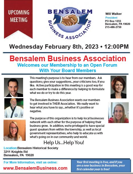 Bensalem Business Association, Women's Humane Society